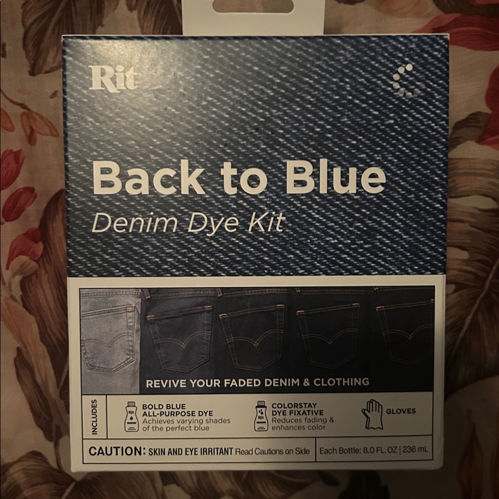 !it Jeans Denim Dye Kit - Bold Blue